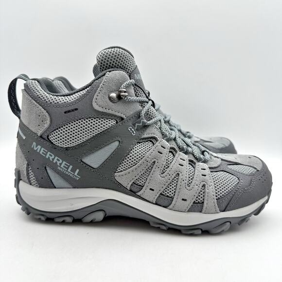Merrell Womens Accentor 3 Mid Hiking Boots US 10.5 Brindle GTX Waterproof NWOB - Picture 3 of 12
